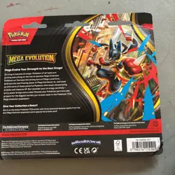 Pokemon Mega Evolution 3 Pack Blister Golduck TCG | Brand new and Sealed - Image 5