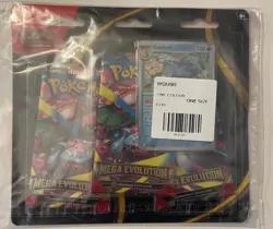 Pokemon TCG - Mega Evolution Triple Blister Pack - Golduck - Brand New/Sealed - Image 1