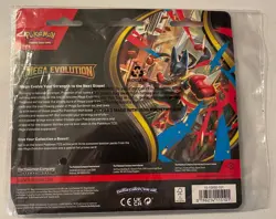 Pokemon TCG - Mega Evolution Triple Blister Pack - Golduck - Brand New/Sealed - Image 2
