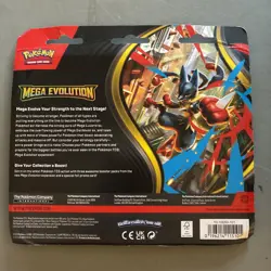 Pokemon Mega Evolution 3 Pack Blister Golduck TCG | Brand new and Sealed - Image 5