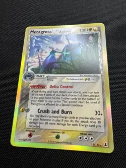 Pokemon TCG EX Delta Species Metagross 11/113 Holo Rare 2005 NM - Image 2