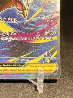 Mega Sharpedo EX 127/94 Phantasmal Flames Pokemon TCG 2025 Secret Rare Card - Image 5