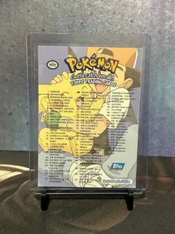 Checklist - TOPPS BLUE Logo - The First Movie - NON-Holo - POKEMON CARD - NM/LP - Image 2