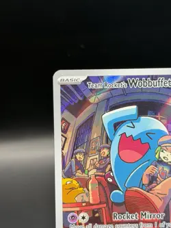 Team Rocket's Wobbuffet 203 Sv: Scarlet & Violet Promo Cards Holo NM Destined - Image 2