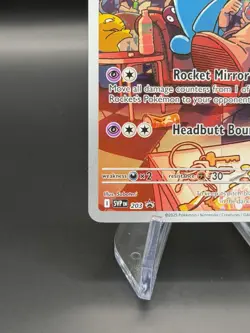 Team Rocket's Wobbuffet 203 Sv: Scarlet & Violet Promo Cards Holo NM Destined - Image 3