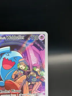 Team Rocket's Wobbuffet 203 Sv: Scarlet & Violet Promo Cards Holo NM Destined - Image 4
