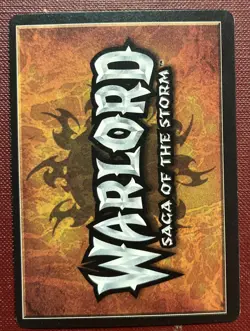 2002 Warlord Saga Of The Storm Defensive Wall Card Mercenary-Siege - Image 2