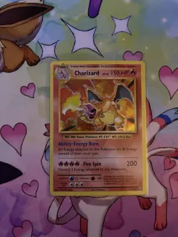 Pokemon TCG Charizard Classic Holo 003/032 120 HP Japanese Mitsuhiro Arita Card - Image 1