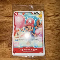 One Piece promo sealed pack including Gol D. Roger Promo P-107 Card English - Image 1