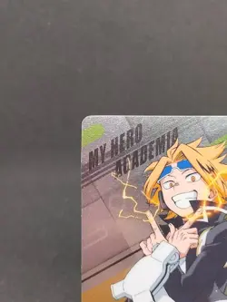 Denki Kaminari No.11 My Hero Academia Metallic card Collection With tracking F/S - Image 2