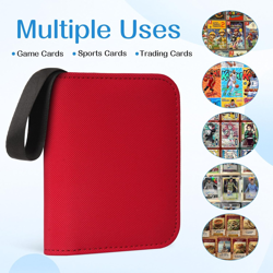 1 Pocket Card Binder - Trading Card Album, Holds 40 Cards, Red - Image 5