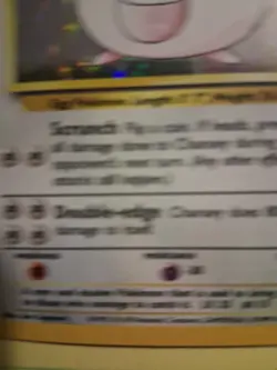 Pokemon Card Chansey 1999 Holo Rare Base Set 3/102 - Image 2