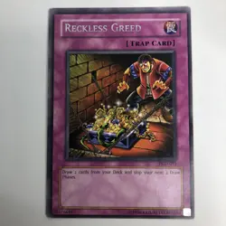 Yugioh Reckless Greed PGD-051 Pharaonic Guardian Rare Card 2003 LP - Image 2