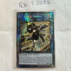 Yu-Gi-Oh! S:P Little Knight Link/Effect 1st Edition Holo MP25-EN047 Card - Image 1