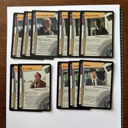 1996 X FILES CCG LOT OF 180~ CARDS EMPTY BOX INSTRUCTIONS CHECKLIST - Image 4