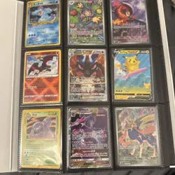 Pokemon Card Collection With Binder +jumbo Card And Bonus Pack! - Image 1