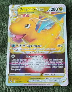 Dragonite VSTAR Ultra Rare Holo Pokemon TCG Card NM Collectible - Image 1
