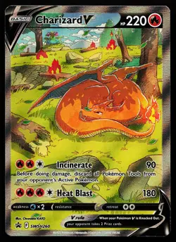 Charizard V SWSH260 Holo Sword & Shield Promo Pokemon Card - Image 1