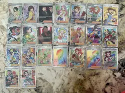 Pokemon Trainer Full Art Holo XY, Sun And Moon, SWSH and SV Erika Miriam 23 Card - Image 1