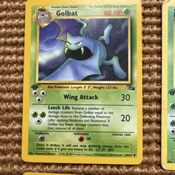 1st Editions (4 Cards) Pokemon TCG Jungles and Fossil - Image 5