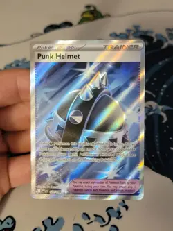Punk Helmet - Full Art 121/094 Phantasmal Flames Pokemon Card Item Near Mint NM - Image 1