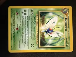 Butterfree Neo Discovery Non-Holo Rare unlimited Pokemon Card 19/75 - Image 2