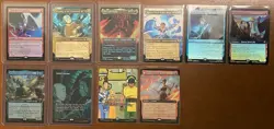 MTG Magic The Gathering 10x Card Lot - Collector Box Rare & Mythic Only TLA TLE - Image 1