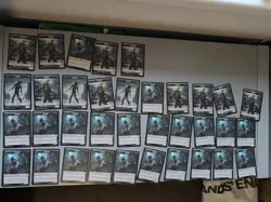 Magic The Gathering 35 Token Card Lots Zombie Fest - Image 1