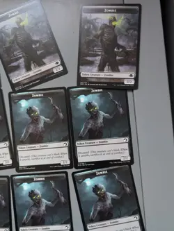 Magic The Gathering 35 Token Card Lots Zombie Fest - Image 5