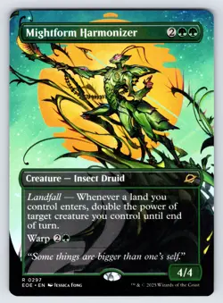Mightform Harmonizer Borderless - Edge of Eternities MTG Magic the Gathering - Image 1