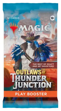Outlaws of Thunder Junction | Play Booster Pack [MTG, Magic] ~FACTORY SEALED~ - Image 1
