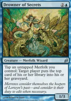 Drowner of Secrets ~ Near Mint Lorwyn MTG Magic UltimateMTG Blue Card - Image 1