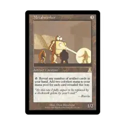 WOTC MtG Urza's Destiny Metalworker (R) (Foil) VG - Image 1