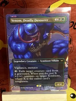 Venom, Deadly Devourer (Borderless) Marvel's Spider-Man: Eternal-Legal Foil - Image 1