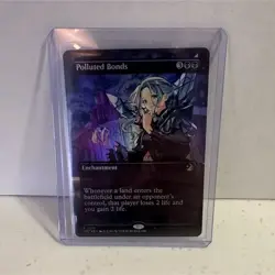 Polluted Bonds PRERELEASE pull ANIME ART near mint - Image 1