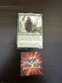 MTG - Dionus, Elvish Archdruid - Anime Art 52 - Foundations Jumpstart - MTG NM - Image 1