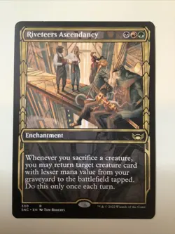 MTG SNC: Riveteers Ascendancy (Enchantment) 330 Showcase Rare - Image 1