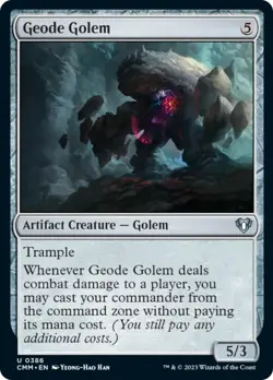 Geode Golem [Commander Masters] Near Mint - Image 1