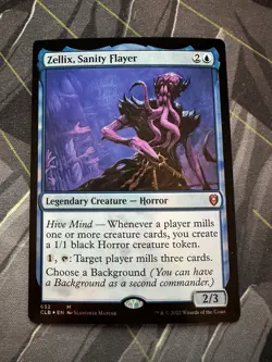 Zellix, Sanity Flayer Commander Legends: Battle for Baldur's Gate Foil - Image 1