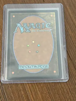 MTG Magic the Gathering Black Mage Rod Final Fantasy Misprint (Crimp Error) - Image 3