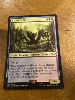 1x Chaos Defiler - Universes Beyond: Warhammer 40,000 MTG LP - Image 1