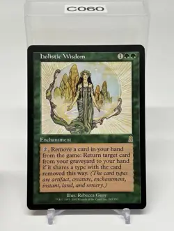 2001 Magic The Gathering Odyssey Holistic Wisdom #243 - Image 1