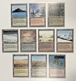 Alt Art Replacement - Original Dual Lands Set Playtest for MTG / Magic Commander - Image 1