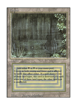 Alt Art Replacement - Original Dual Lands Set Playtest for MTG / Magic Commander - Image 3