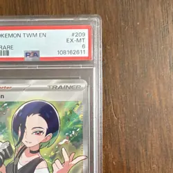 Pokemon TCG Perrin 209/167 Twilight Masquerade Ultra Rare Holo PSA 6 2024 - Image 4