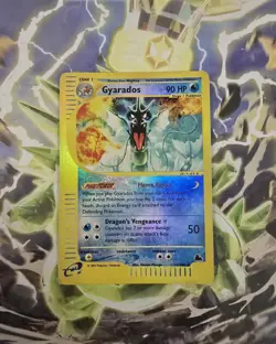 2003 POKEMON Skyridge Reverse Holo Rare Gyarados 11/144 - Image 1