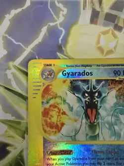 2003 POKEMON Skyridge Reverse Holo Rare Gyarados 11/144 - Image 2