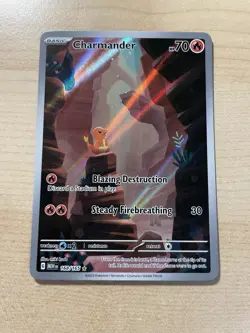 Charmander 168/165 Sv: Scarlet & Violet 151 Holo (Near Mint or Better) Pokemon - Image 1