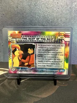 Topps Mewtwo Strikes Back The Best of the Best #20 Holo Foil Vintage Pokemon TCG - Image 2