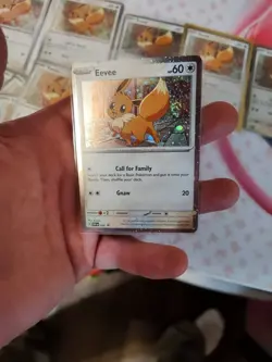 Pokemon Destined Rivals Eevee Promo Holo Lot x20 NM/M w Swirls! Potential Gem - Image 3